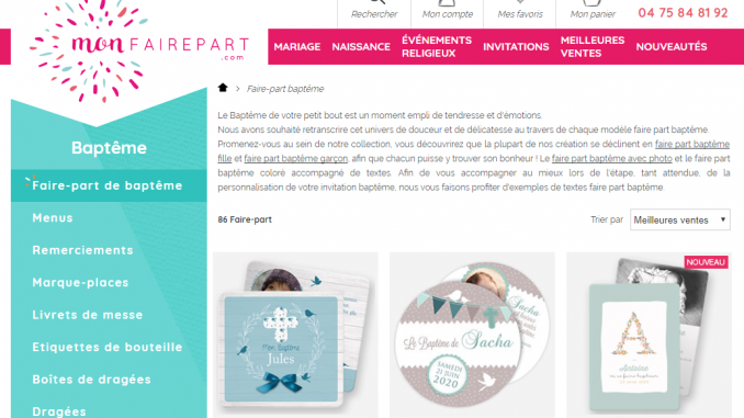 faire part bapteme monfairepart faire part bapteme monfairepart
